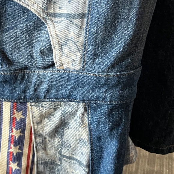 FREE PEOPLE DENIM OVERALLS - Picture 7 of 7